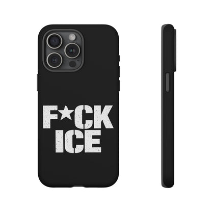 Phone Case — “F*CK ICE” Bold Protest Protective Cover