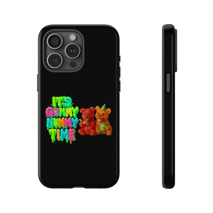 Phone Case — "It's Gummy Nummy Time" Colorful Gummy Bear Protective Case