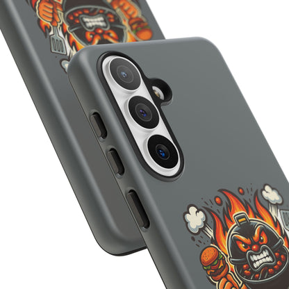 Grilling Phone Case — "Charcoal Is the Last Bastion of Liberty" BBQ Design