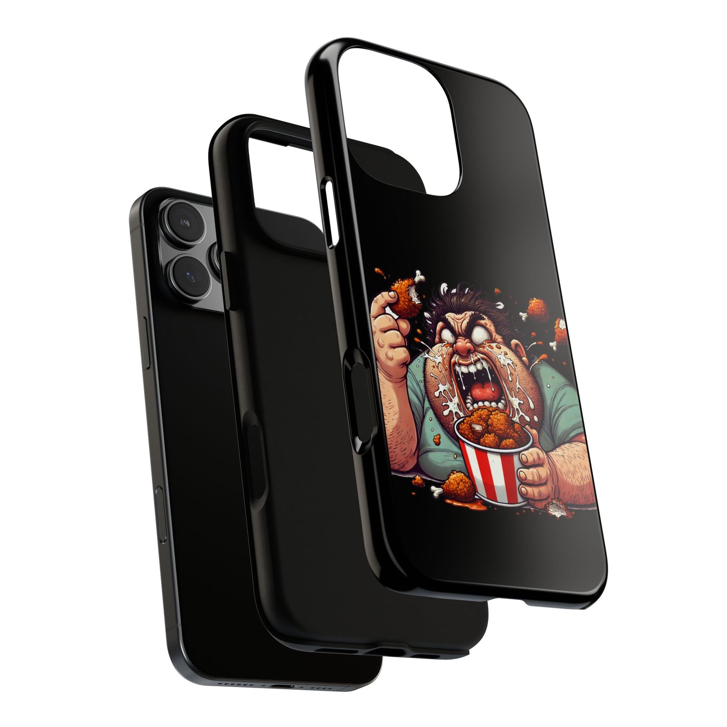 Phone Case — "Tough Cases" Chicken Wing Feast Graphic