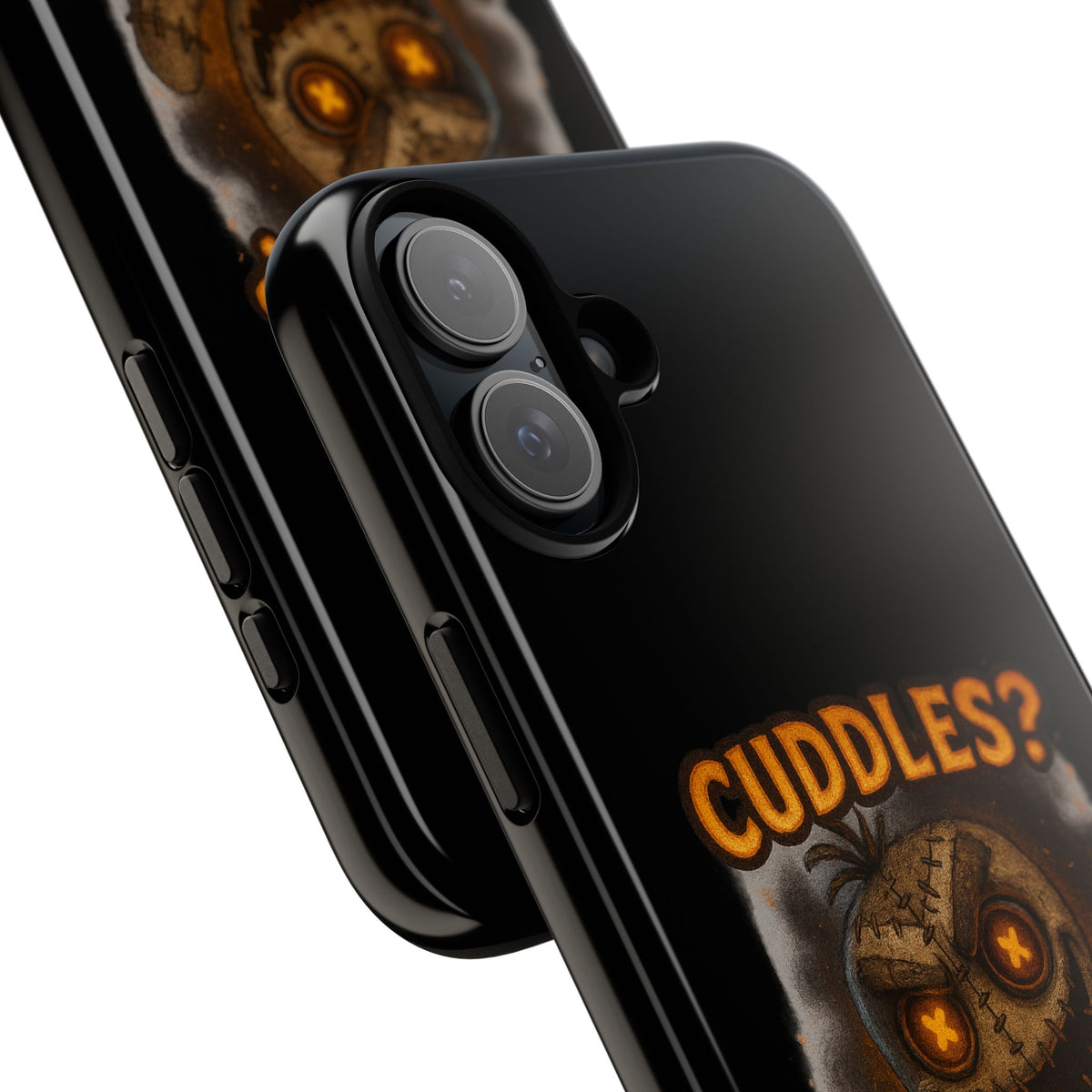 Phone Case — 'Cuddles? Curses.' Voodoo Doll Gothic Protective Case