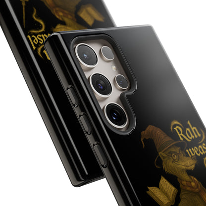 Rah Weasel Wizard Phone Case — Cute Fantasy Magical Creature iPhone Cover