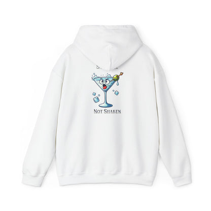 Not Shaken Martini Hoodie – Cute Cocktail Graphic Hooded Sweatshirt