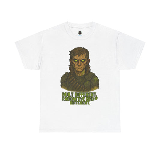 Mutant Warrior Graphic Tee — "Built Different, Radioactive and I Like It"
