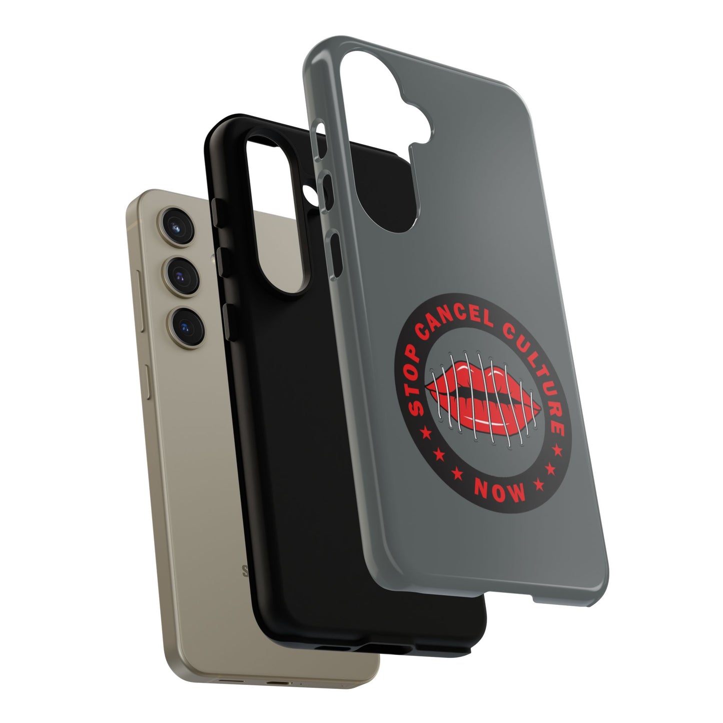 Phone Case — "Stop Cancel Culture Now" Graphic Tough Protective Case