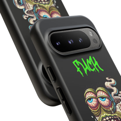 Phone Case — "F*** Monday" Grotesque Coffee Monster Shock Art