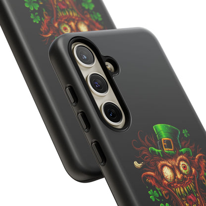 Radioactive Leprechaun Phone Case — "This Ain't Green, It's Radioactive Regret"