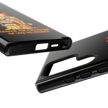 Phone Case — Angry Flaming Candle “Behold, the Chosen One… of Low Tolerance”