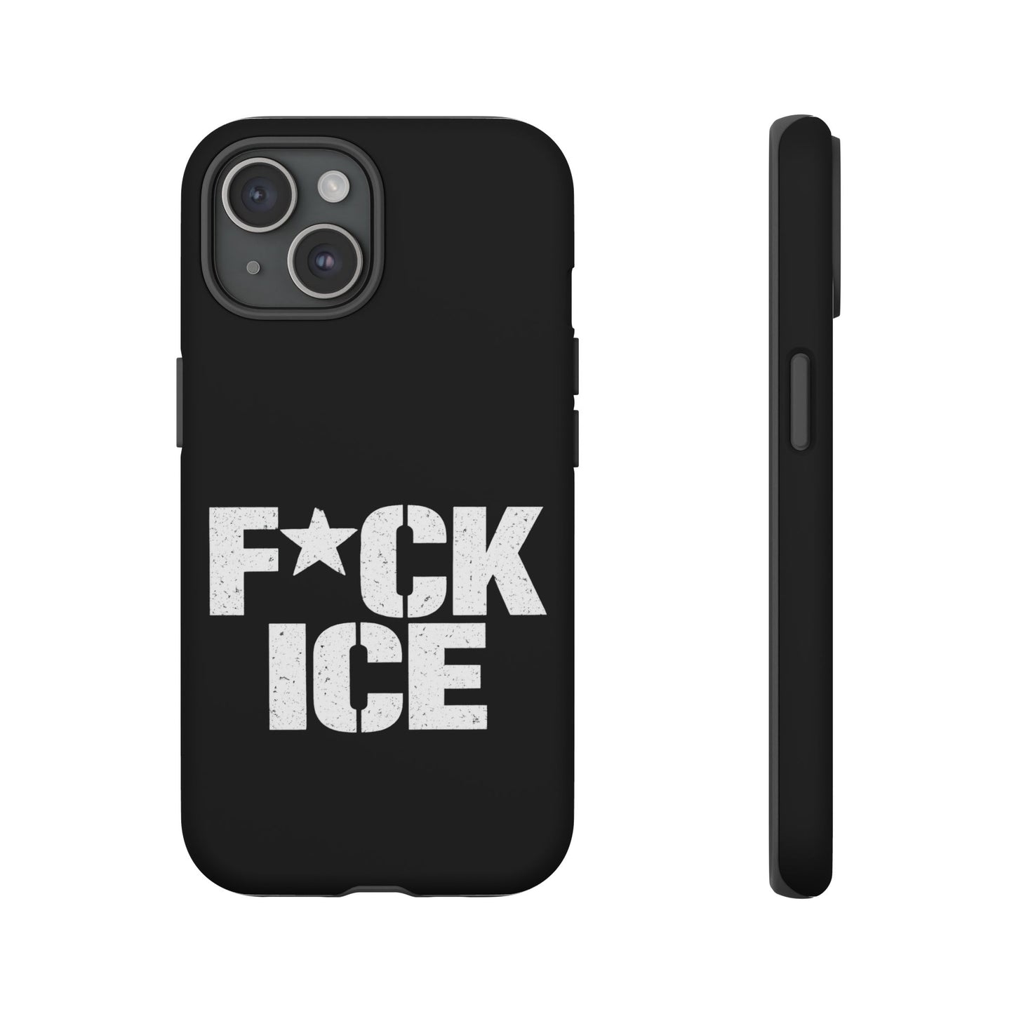 Phone Case — “F*CK ICE” Bold Protest Protective Cover