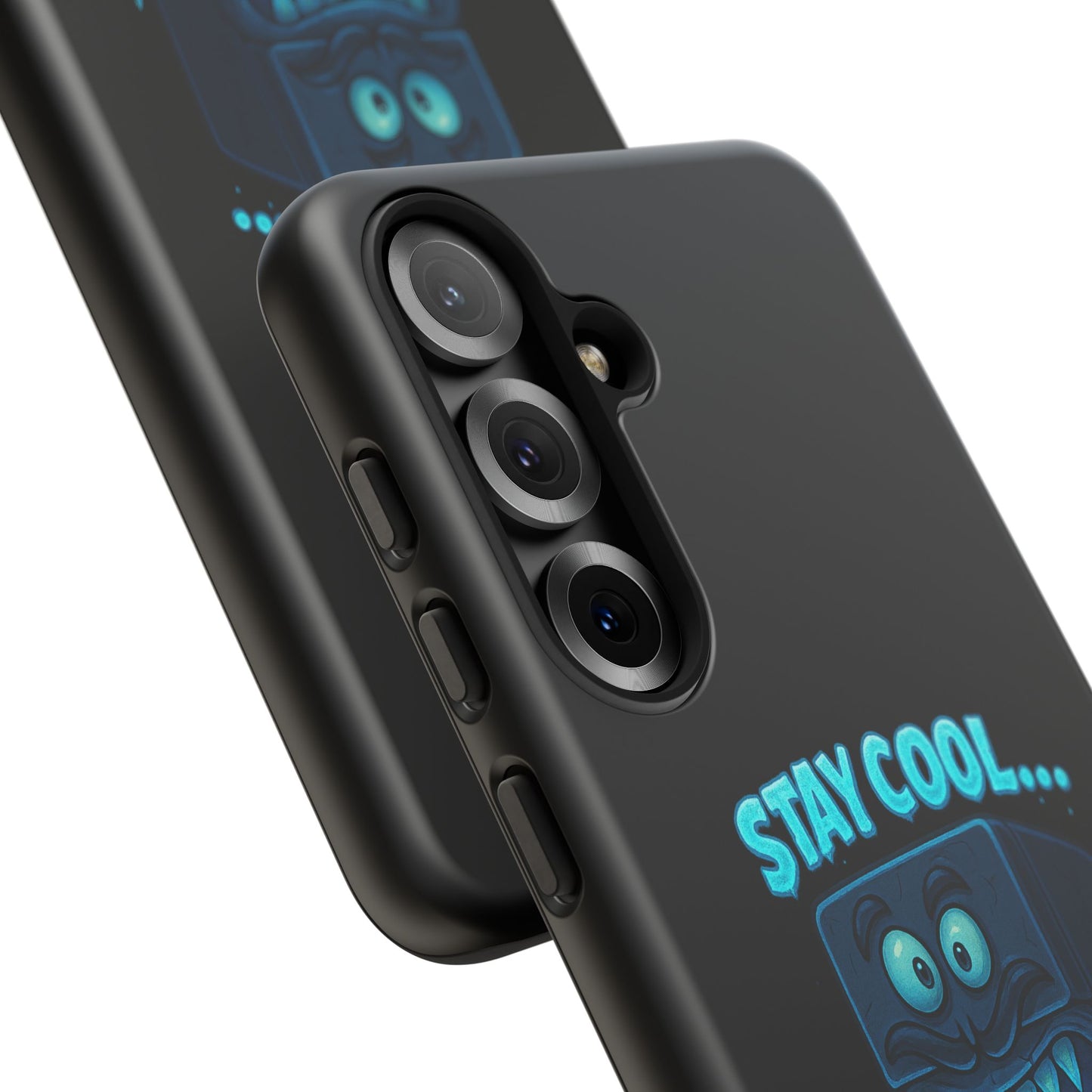 Stay Cool... Or Else. Phone Case — Neon Monster Protective iPhone Cover