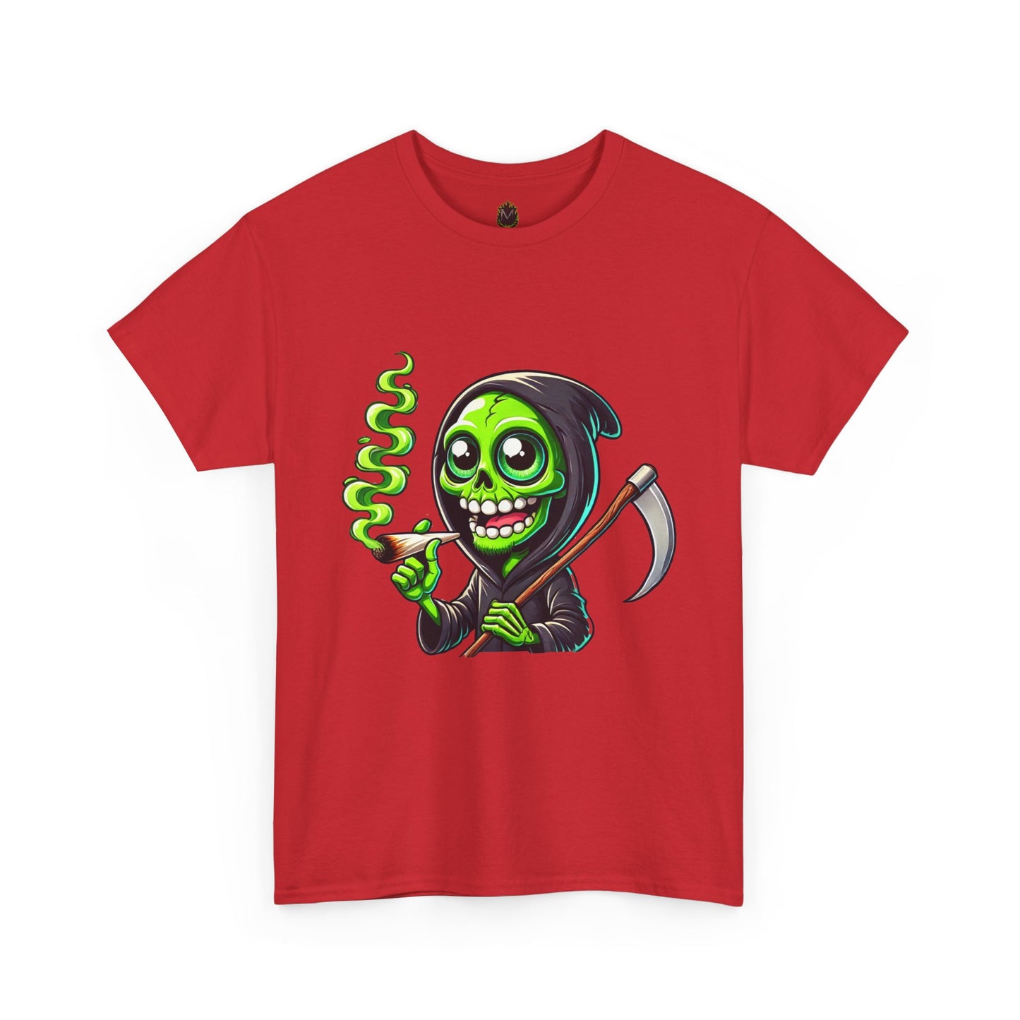 "Chillin' Reaper" Funny Cannabis T-Shirt