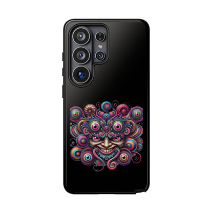 Psychedelic Smiling Eye Cluster Phone Case