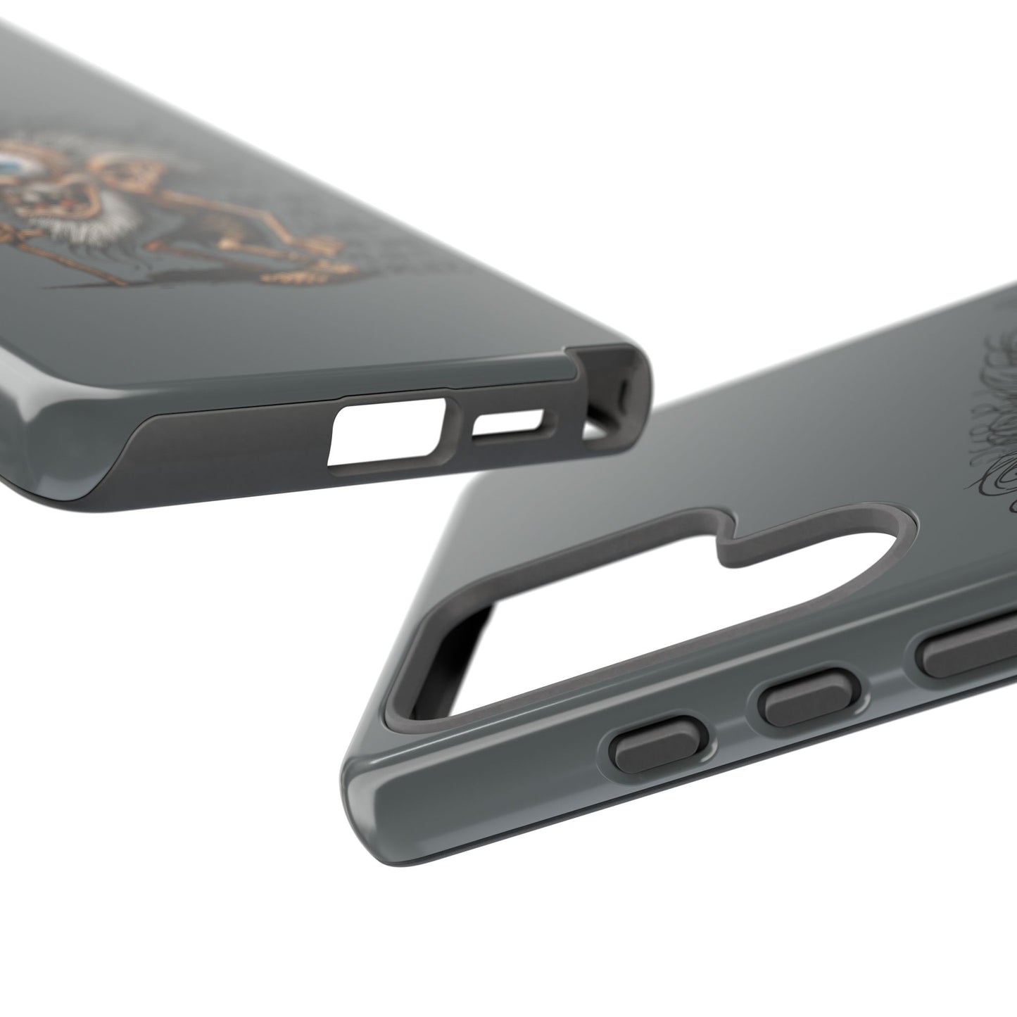Phone Case — Funny Grumpy Troll Design: “Get Off My Lawn” Protective Cover
