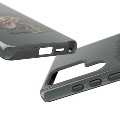 Phone Case — Funny Grumpy Troll Design: “Get Off My Lawn” Protective Cover