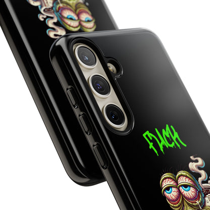 Phone Case — "F*** Monday" Grotesque Coffee Monster Shock Art