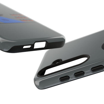 Phone Case — Funny UFO Cow Abduction Design with “Moo Moo Moo”