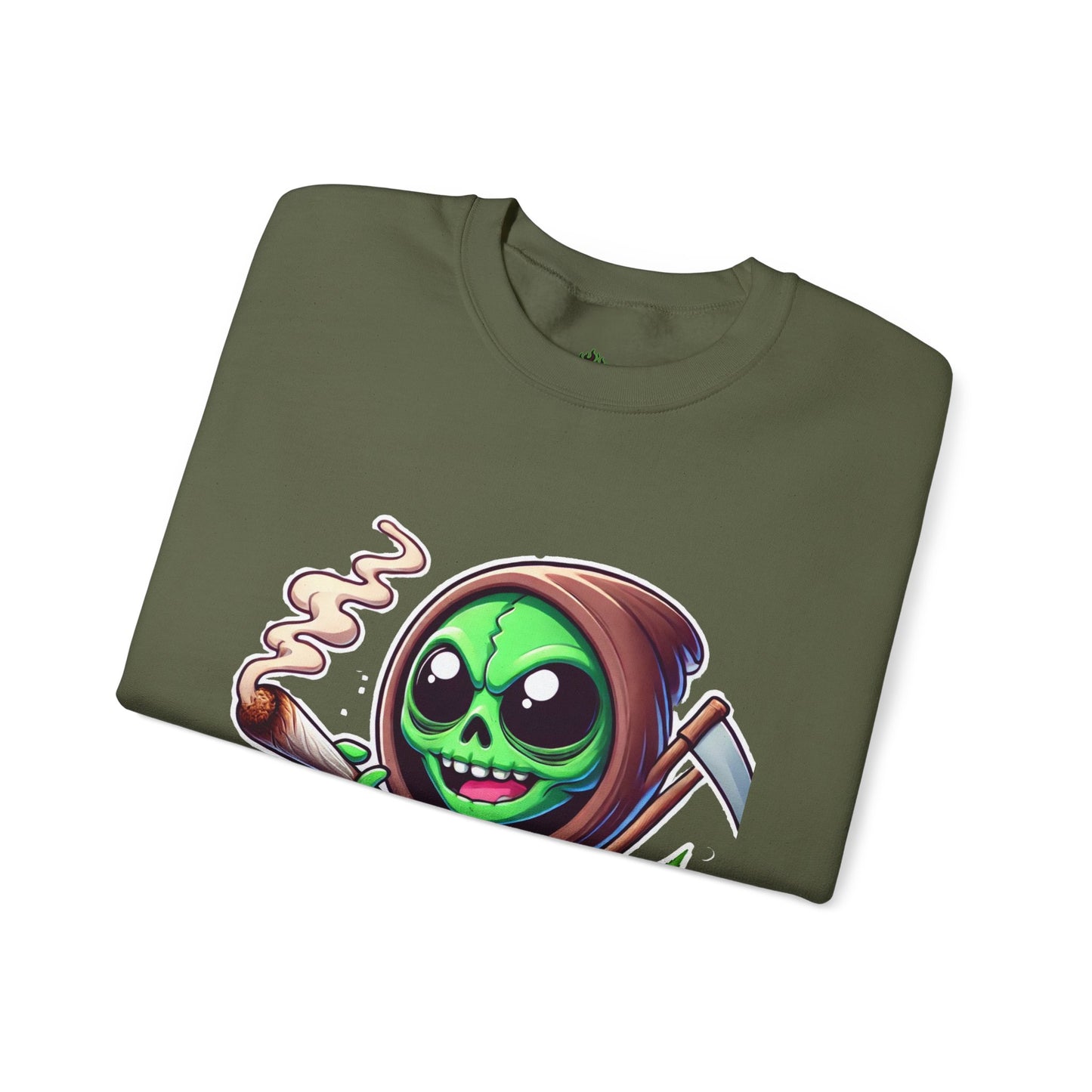 Stoner Reaper Alien Crewneck