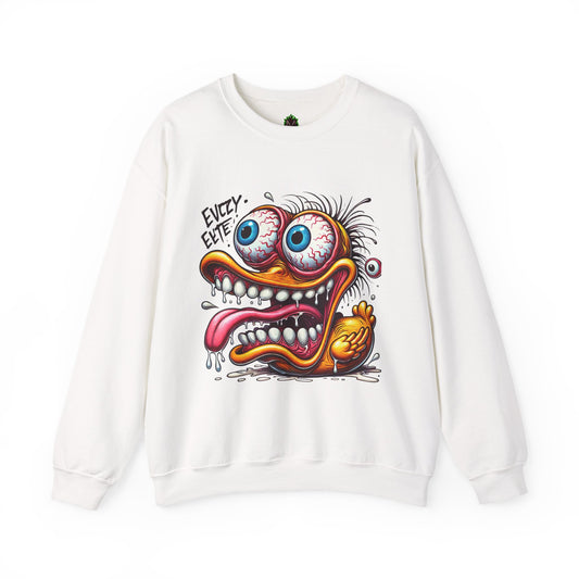Eyeball Escape Duck Crewneck Sweatshirt
