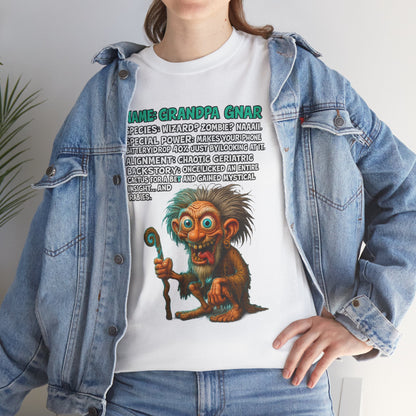 Grandpa Gnar – Chaotic Geriatric Wizard T-Shirt