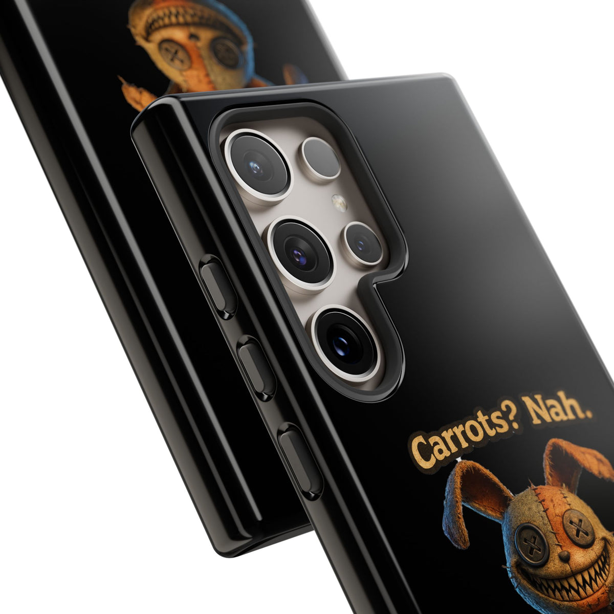 Phone Case — Creepy Bunny "Carrots? Nah. I crave screams." Horror iPhone Case