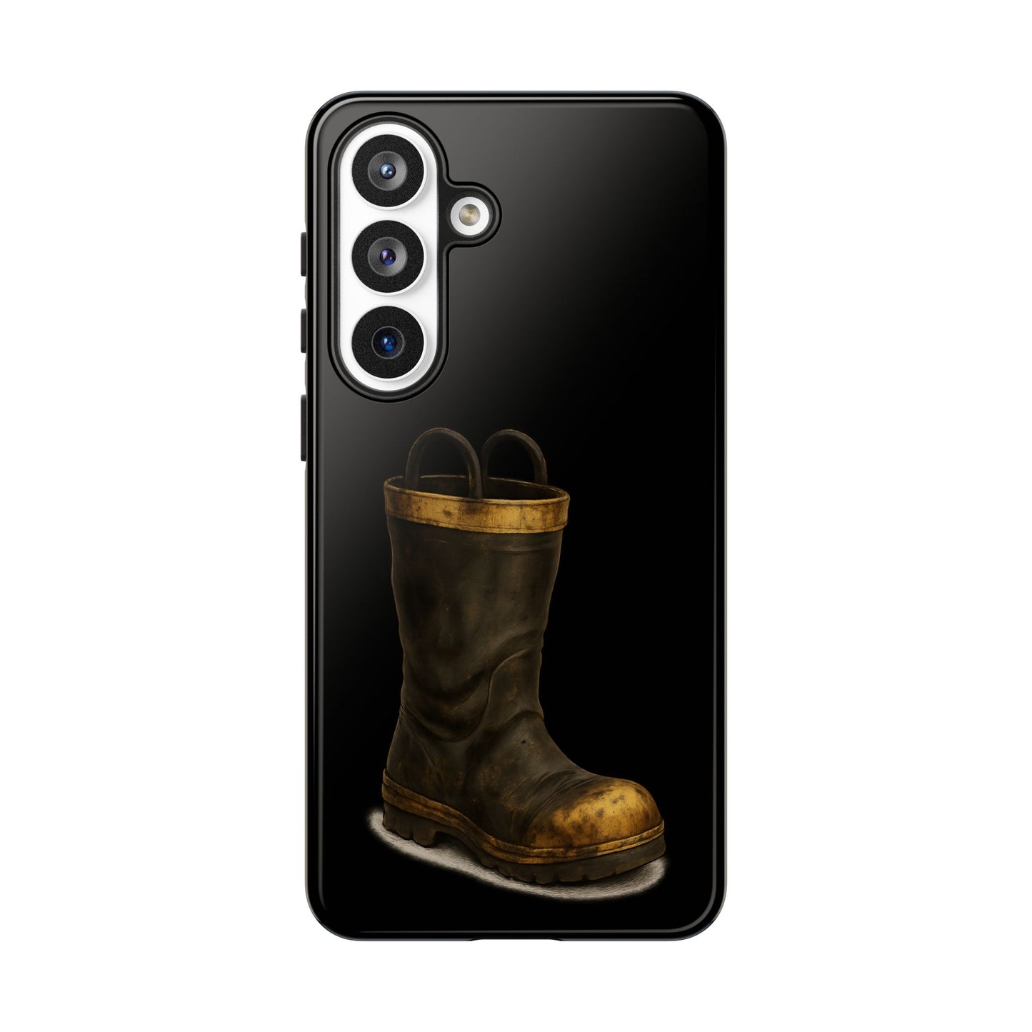 Vintage Fire Boot Phone Case — Rugged Protective iPhone Cover