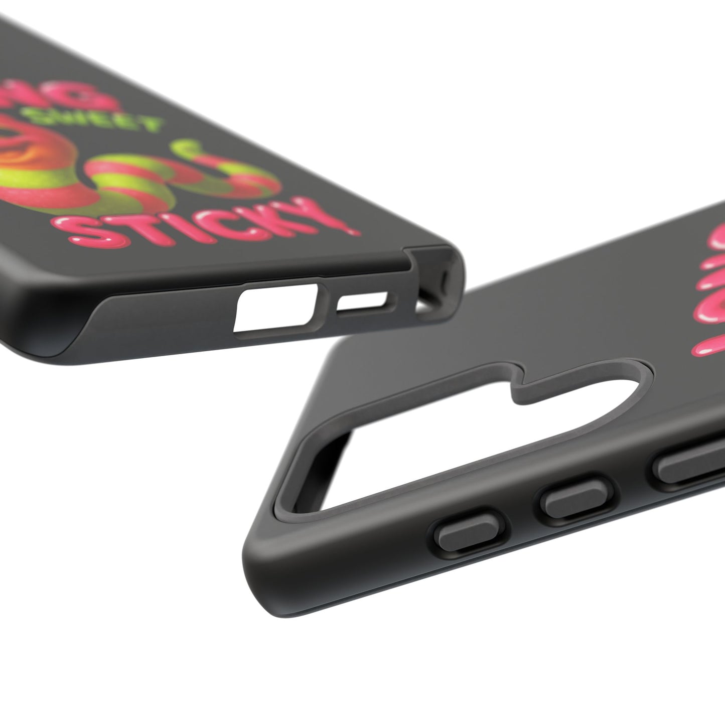 Phone Case — "Long Sweet Sticky" Cute Candy Snake Protective Case