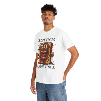 Crispy Edges. Murder Center. – Psycho Maxipad Tee