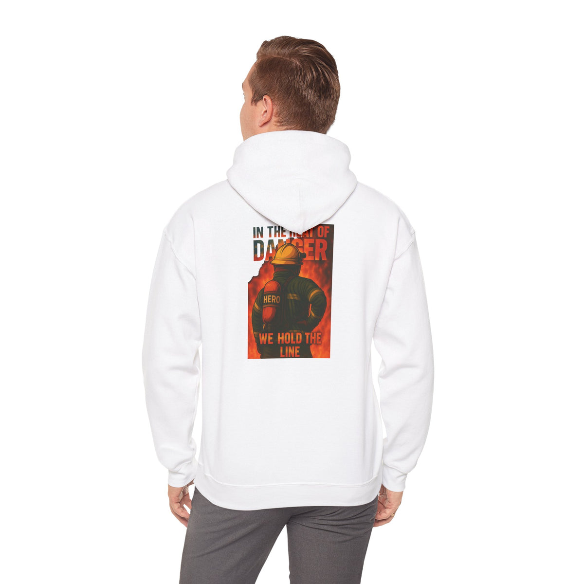 Heat of Danger Firefighter Hoodie