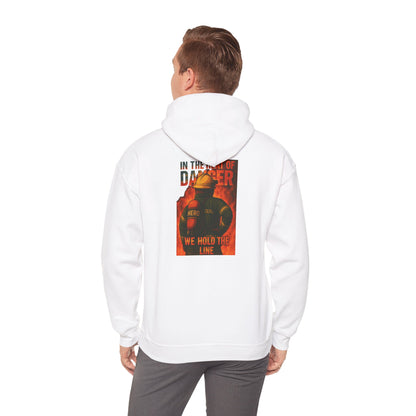 Heat of Danger Firefighter Hoodie