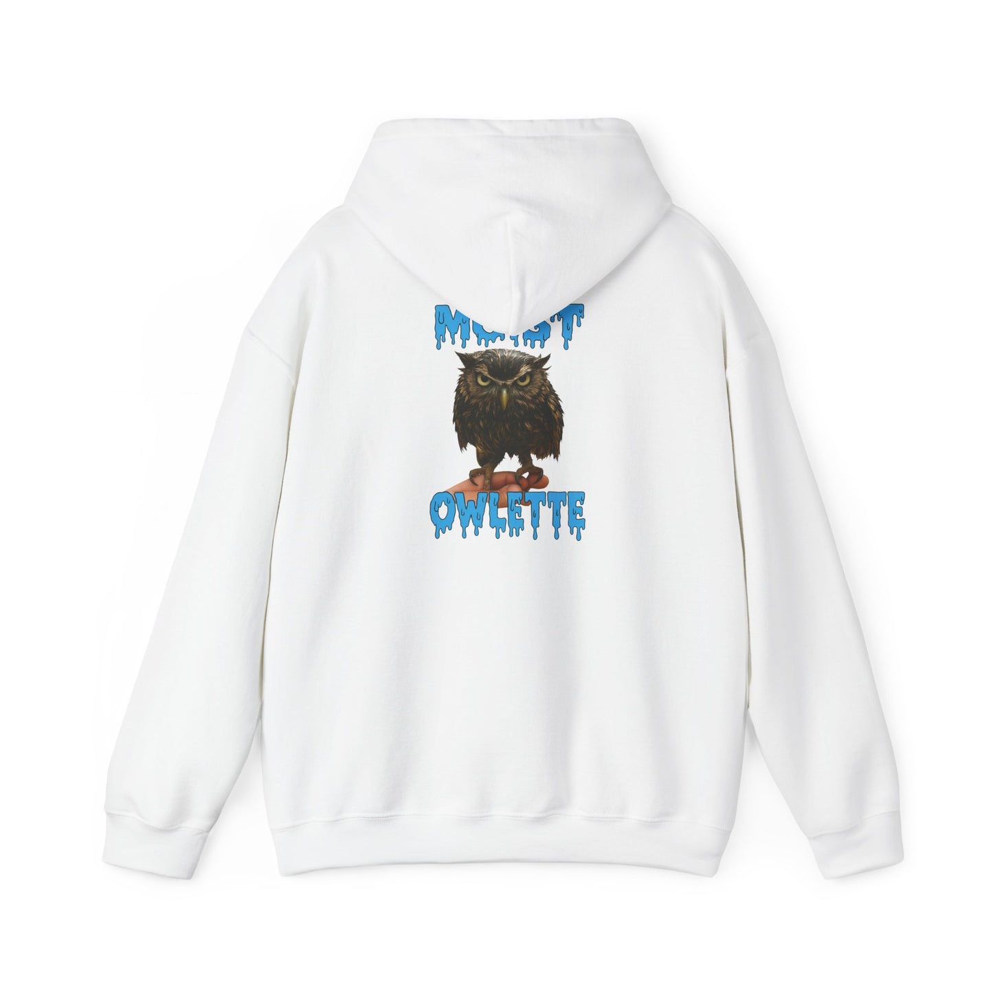 Owllette Graphic Hoodie — Retro Owl Illustration Pullover