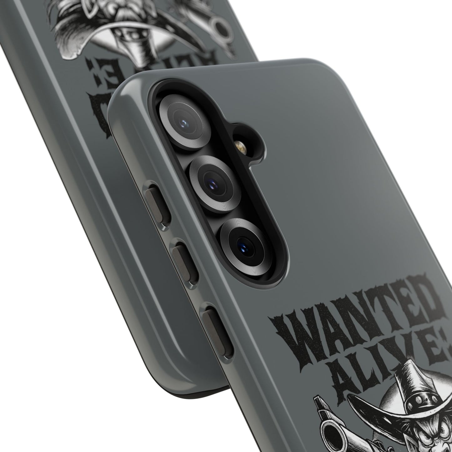 Phone Case — "Wanted Alive!" Cowboy Chewin' Tobacco Graphic