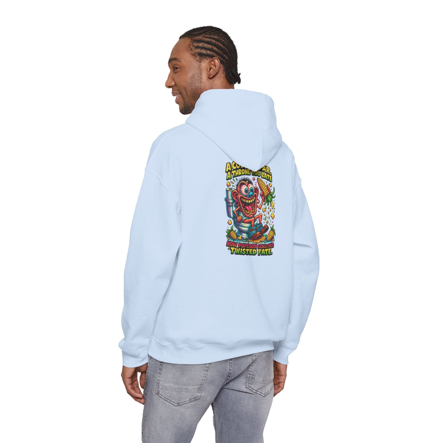 Twisted Fate Clown Hoodie – Retro Horror Skate Graphic Sweatshirt