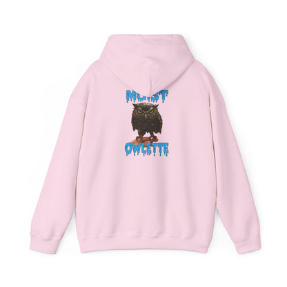 Owl Graphic Hoodie – “Must Owelette” Retro Drip Design