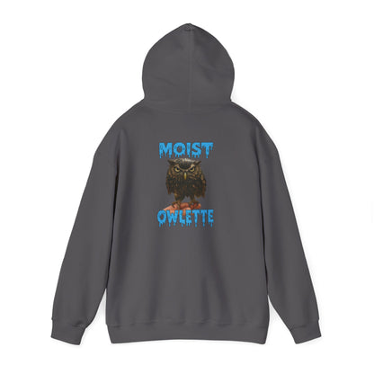 Owllette Graphic Hoodie — Retro Owl Illustration Pullover