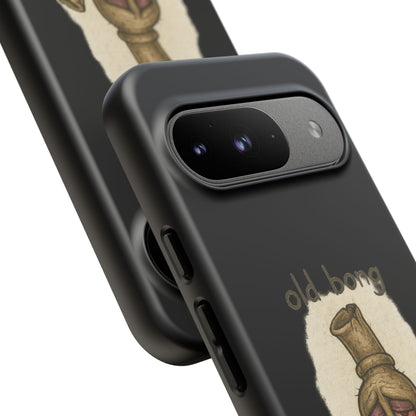Phone Case — 'Old Bong' Funny Stoner Illustration, "This Is My Life's Bong"