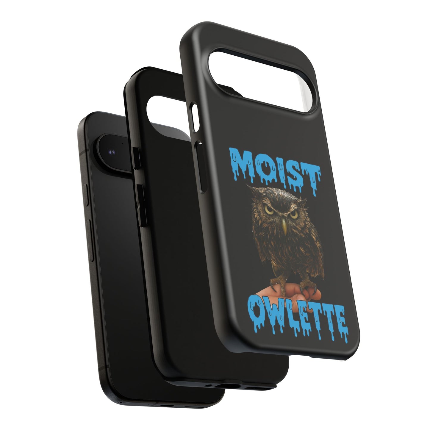 Moist Owlette Phone Case — Funny Owl Graphic Protective Case