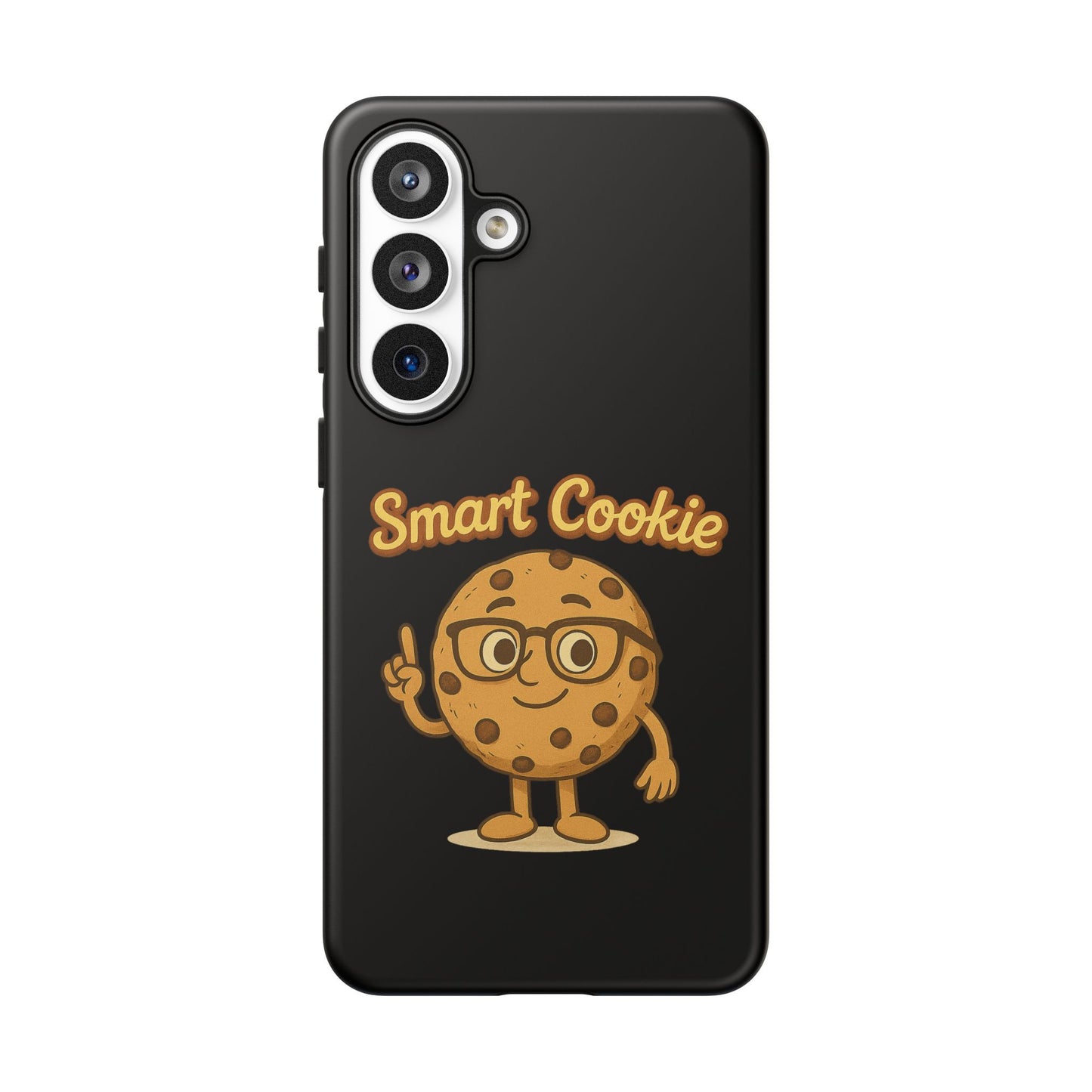 Phone Case — "Smart Cookie" Cute Cartoon Cookie Protective Cover