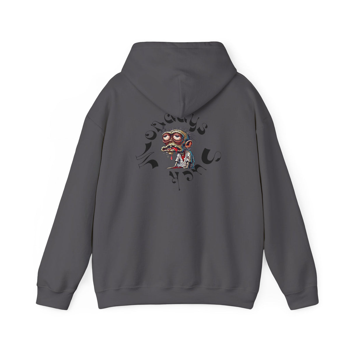 Hoodie - Funky Cartoon Skull Graphic Hoodie