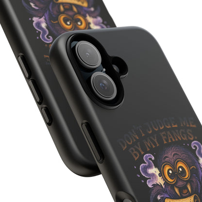 Phone Case — Fiery One-Eyed Demon with "I See Your Soul... And It's Disappointing"