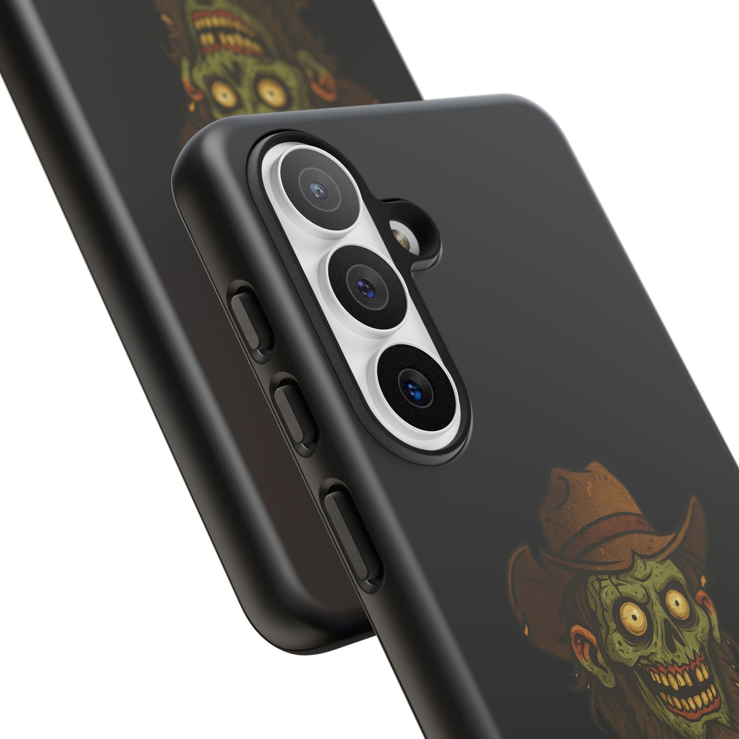 Zombie Cowboy Phone Case — "Ain't No Grave Gonna Hold This Yeehaw" Protective iPhone Cover