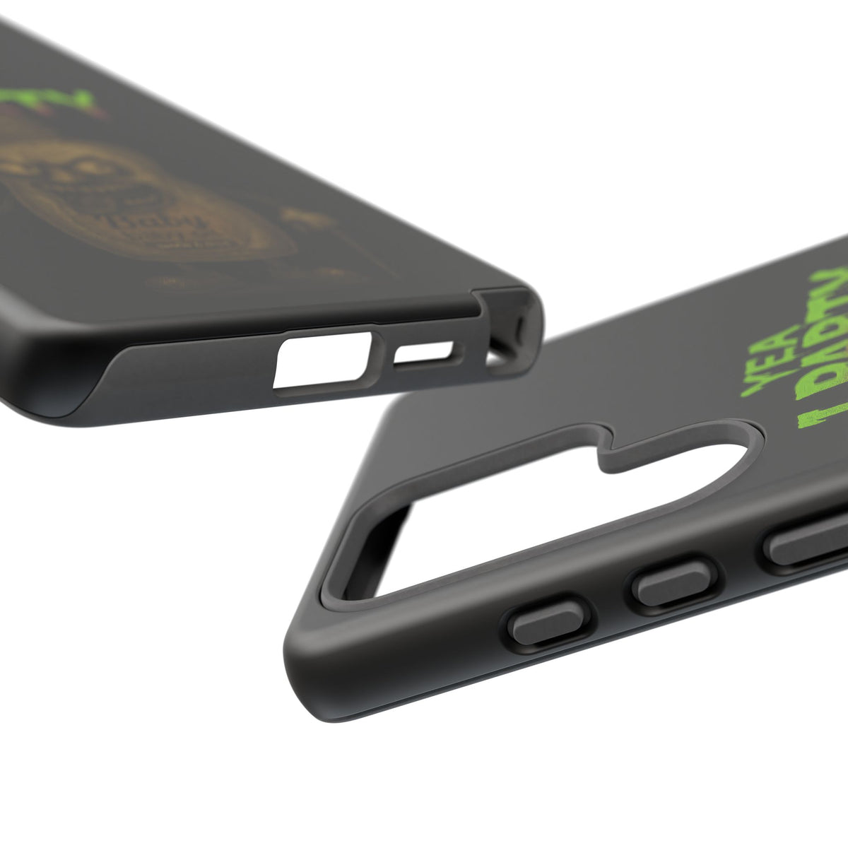 Phone Case — 'Yea I Party' Creepy Baby Bottle Graphic