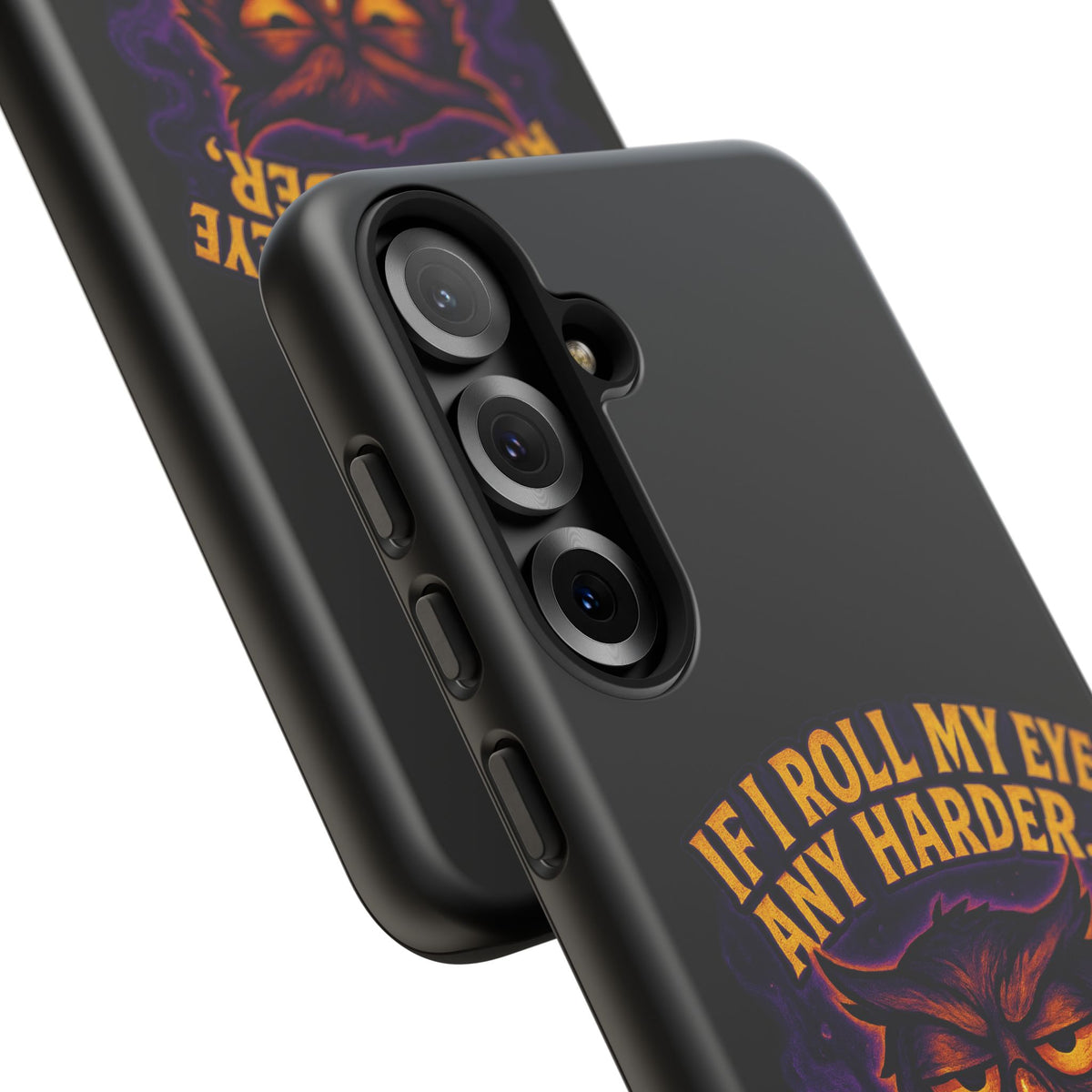 Phone Case — 'If I Roll My Eye Any Harder I'll Take Flight' Owl Graphic