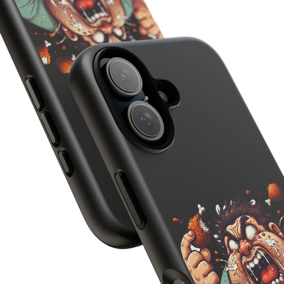 Phone Case — "Tough Cases" Chicken Wing Feast Graphic
