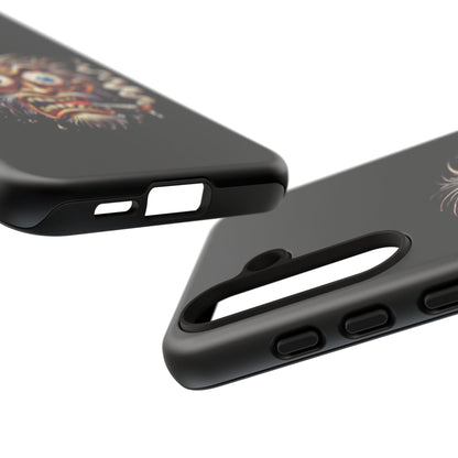 Phone Case — Wild Cartoon Monster Smoking Design