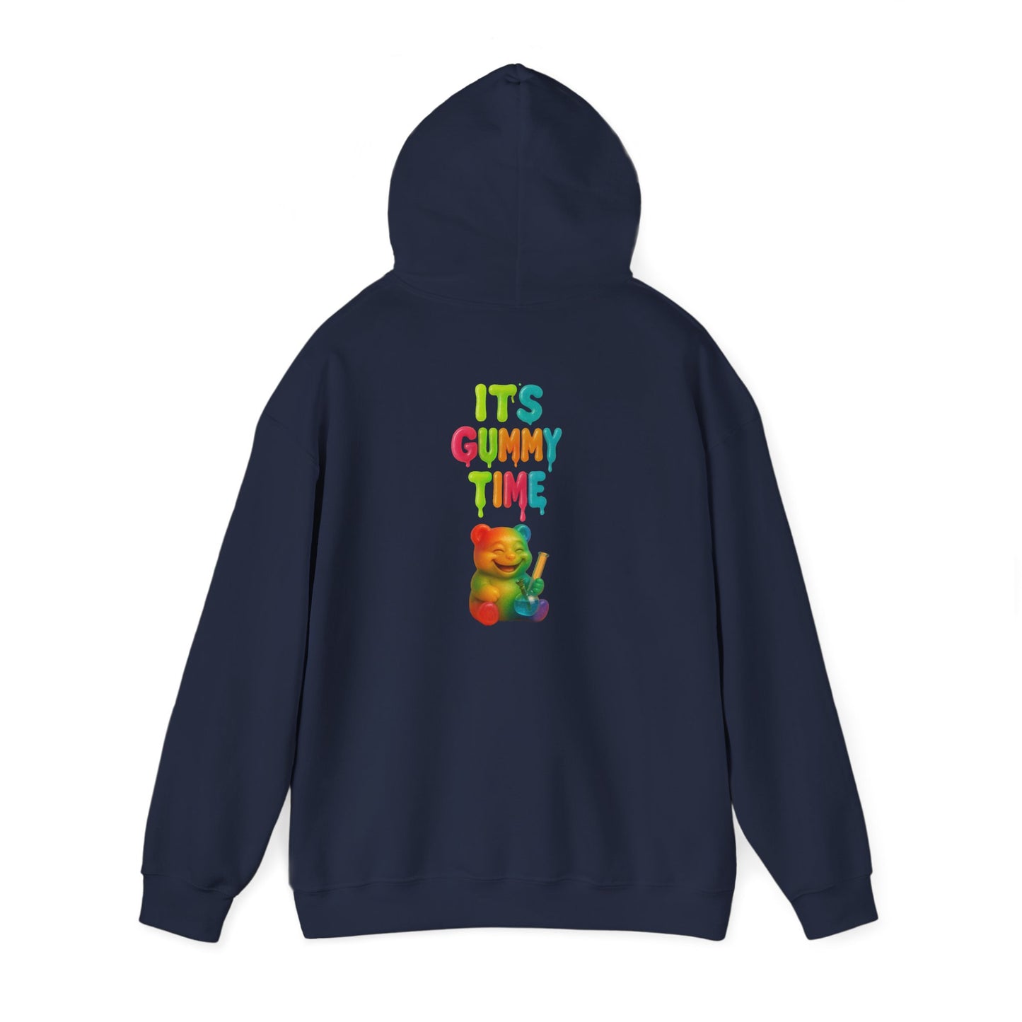 Gummy Time Hoodie — Colorful Gummy Bear Graphic Pullover