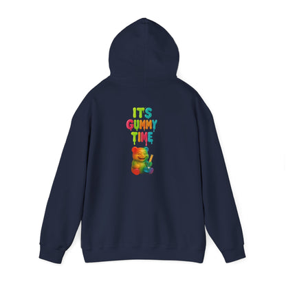 Gummy Time Hoodie — Colorful Gummy Bear Graphic Pullover