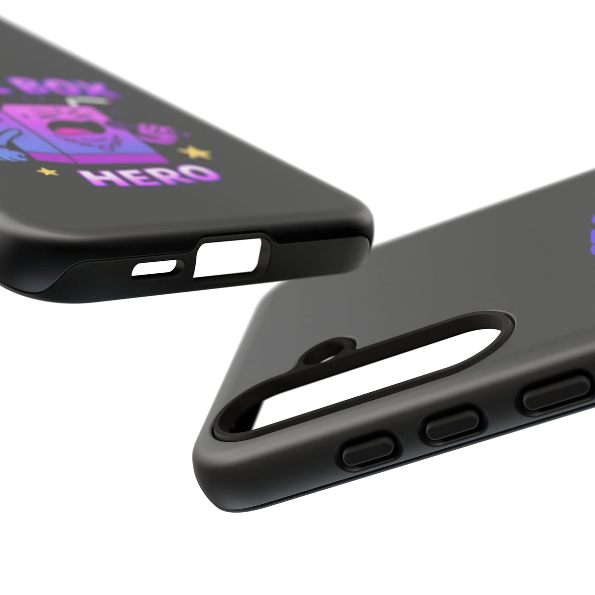 Phone Case — 'Juice Box Hero' Cute Cartoon Protective Cover