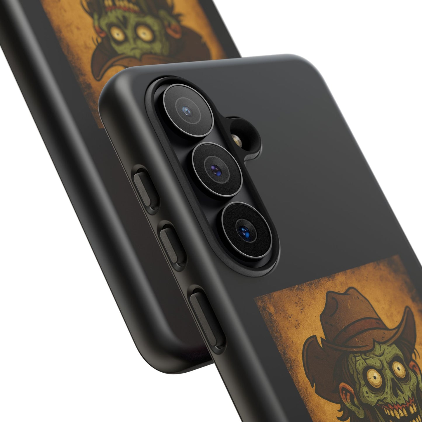 Zombie Cowboy Phone Case — "Ain't No Grave Gonna Hold This Yeehaw" Protective iPhone Cover