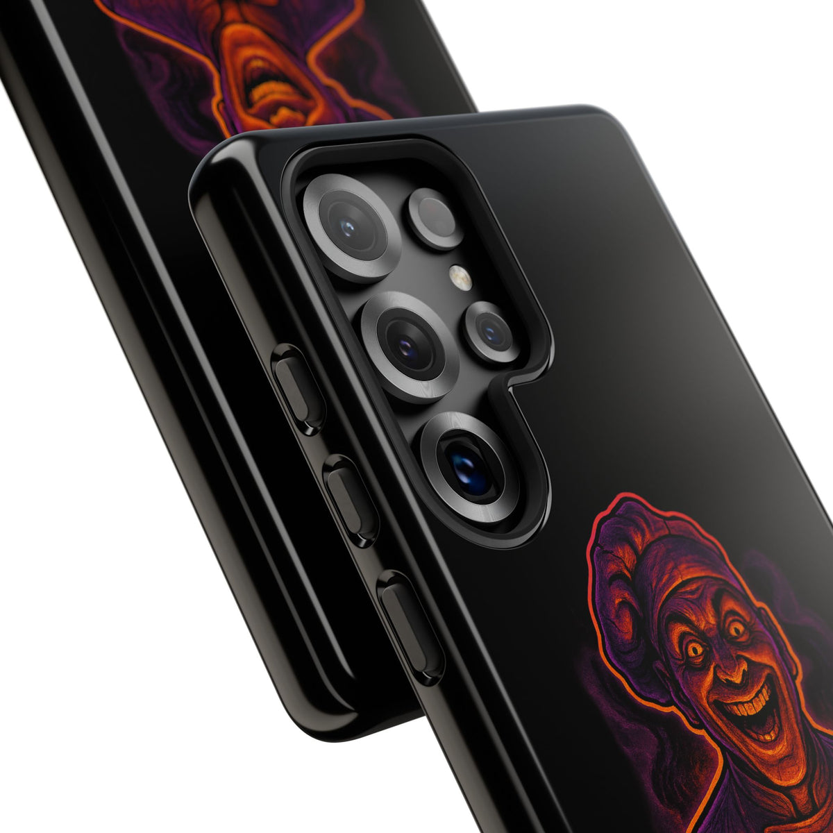 Phone Case — "Kiss the Chef" Neon Horror Chef Design