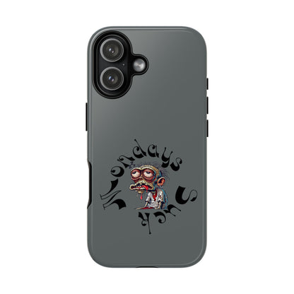 Phone Case — 'Nobody Sucks' Grunge Monster Protective Case